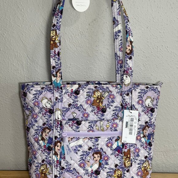 Vera Bradley Handbags - Vera Bradley X Disney Small Vera Tote in Belle Floral NWT